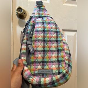 Vera Bradley Sling backpack - Gingham plaid